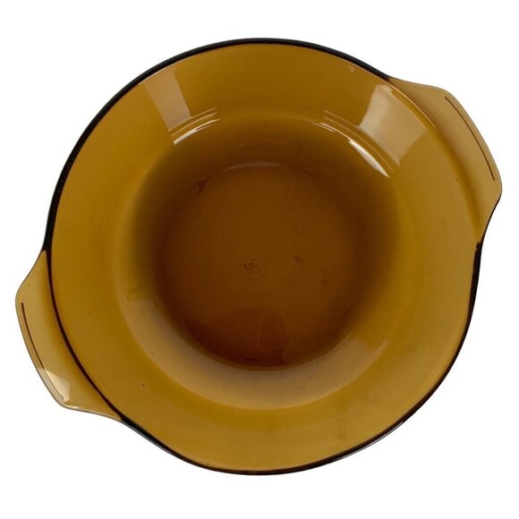 Anchor Hocking Amber Glass 2 Qt Casserole Baking Dish With Lid - Picture 5 of 7